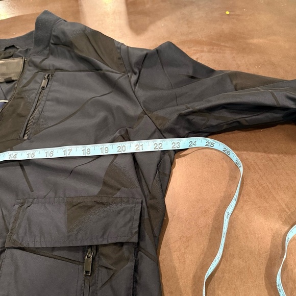 Blank NYC Black Geometric Bomber Jacket - Picture 8 of 14